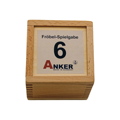 FröbelGabe Nr. 6 aus Anker-Steinen