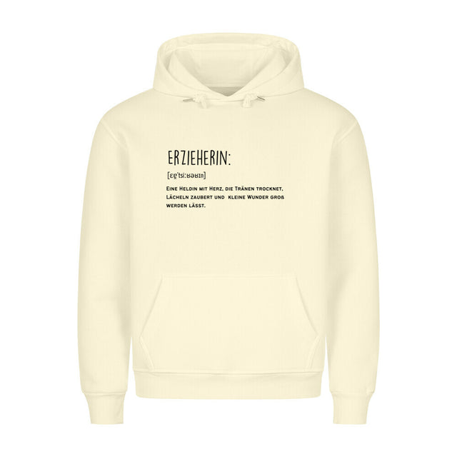 Erzieherin Definition Hoodie