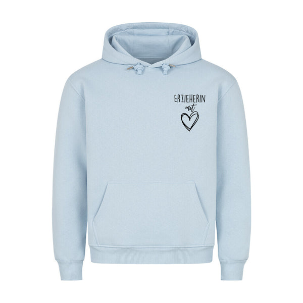 Erzieherin mit Herz Hoodie