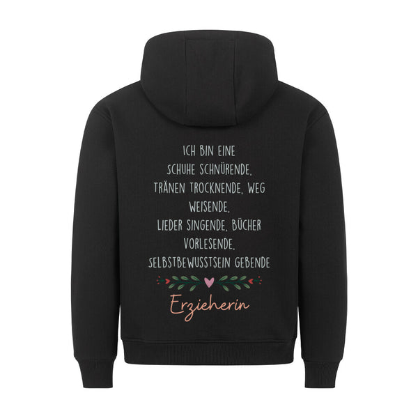 Ich bin eine Erzieherin (Rückendruck) Hoodie