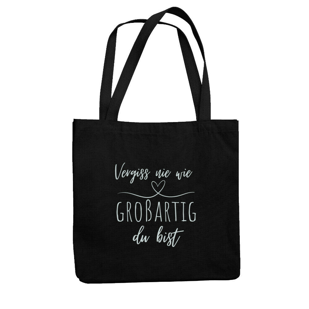 Jutebeutel mit Spruch „Großartig“ für Erzieher, Stofftasche für den Kindergarten, Ansicht 2 | Pädagogikkram