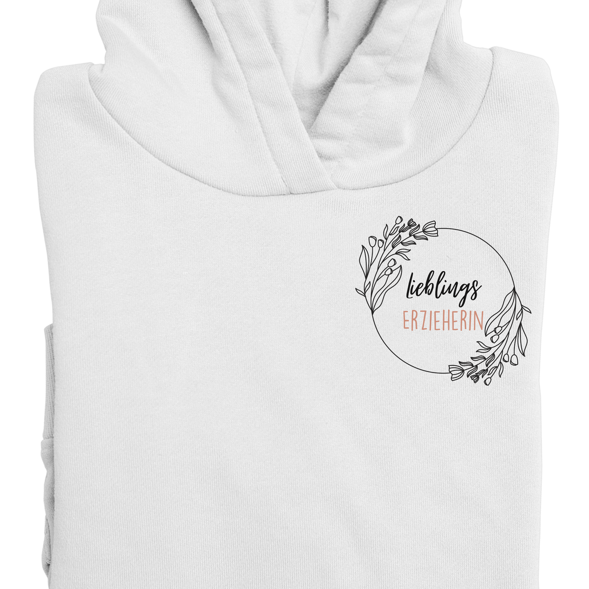 Hoodie mit Spruch „Lieblingserzieher“ für Erzieherinnen und Erzieher, Kindergarten-Hoodie, Ansicht 2 | Pädagogikkram