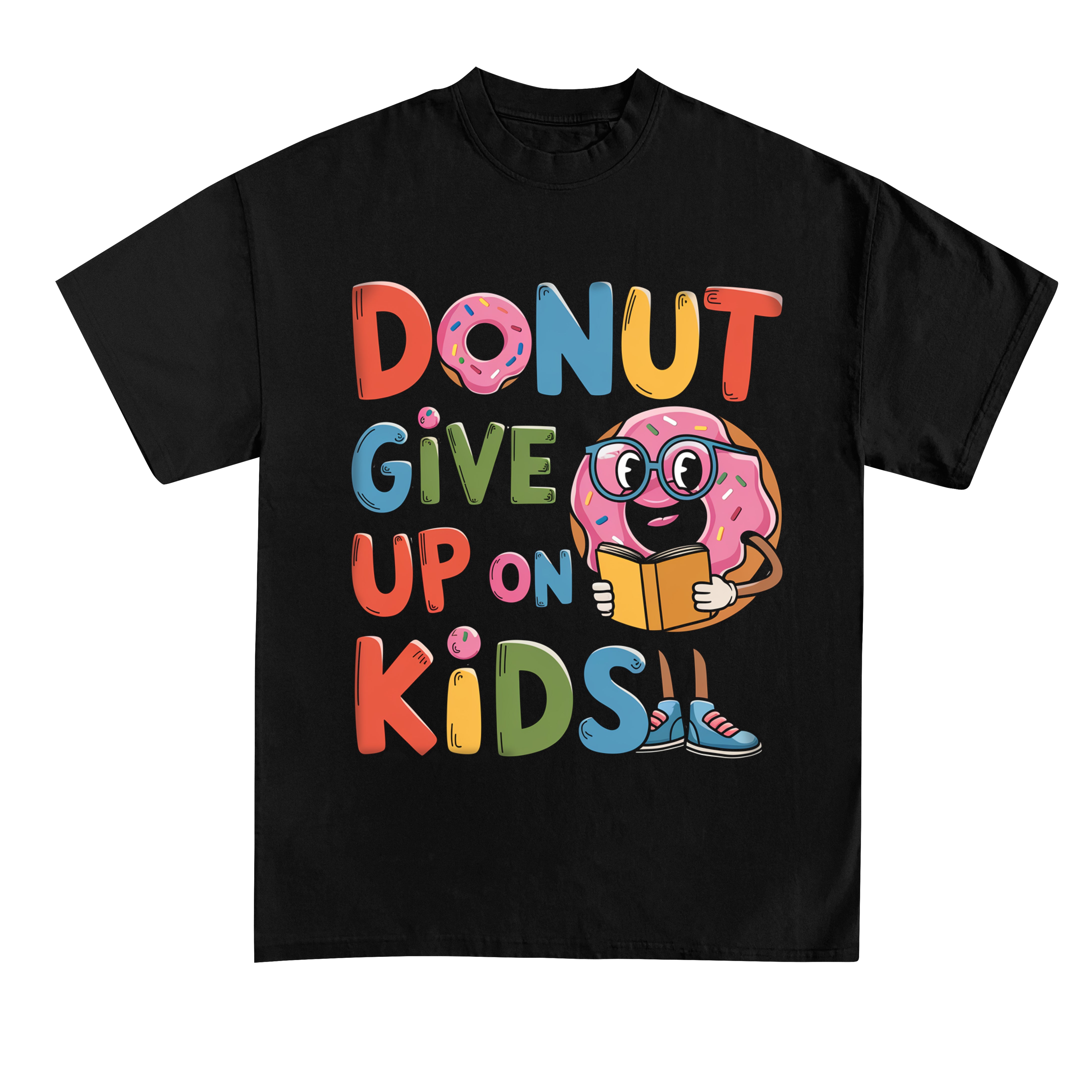 Donut give up on Kids Shirt