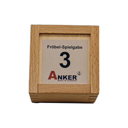 FröbelGabe Nr. 3 aus Anker-Steinen