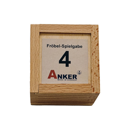 FröbelGabe Nr. 4 aus Anker-Steinen