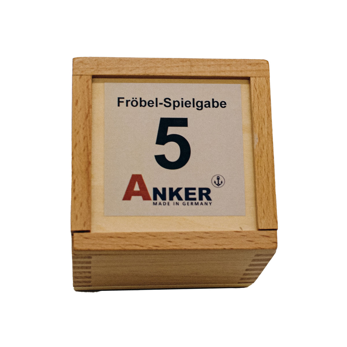 FröbelGabe Nr. 5 aus Anker-Steinen, Ansicht 2 | Pädagogikkram