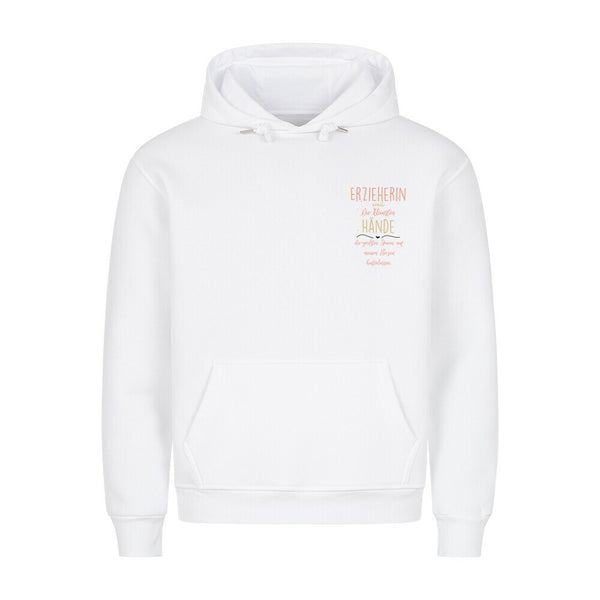 Erzieherin Hände Hoodie