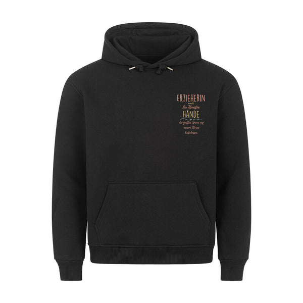 Erzieherin Hände Hoodie