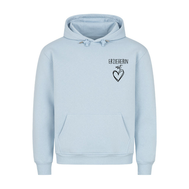Erzieherin mit Herz Hoodie