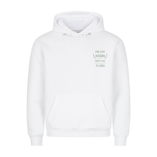 Hoodie mit Spruch „Verrückt“ für Erzieherinnen und Erzieher, Kindergarten-Hoodie | Pädagogikkram