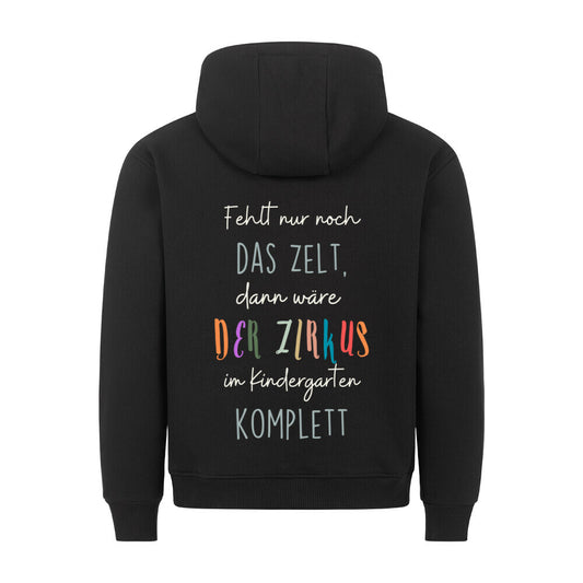 Hoodie mit Spruch „Zirkus“ für Erzieherinnen und Erzieher, Kindergarten-Hoodie | Pädagogikkram