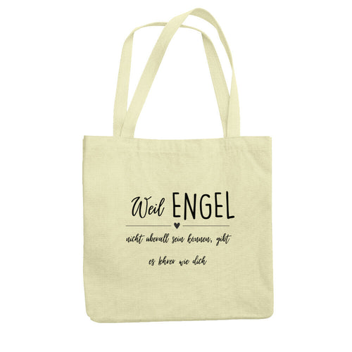 Engel-Lehrer Jutebeutel