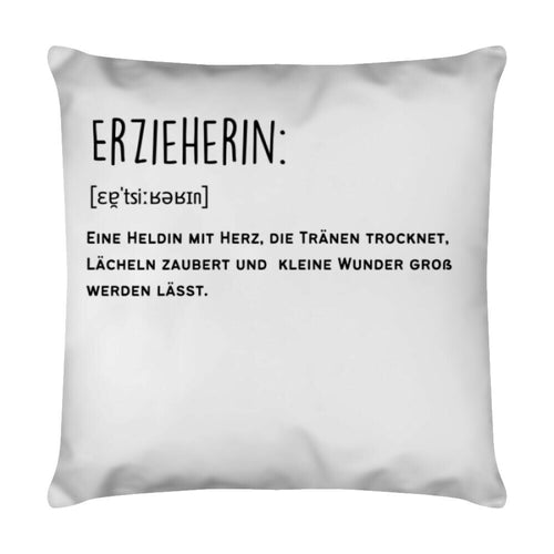 Erzieherin-Heldin-Kissen