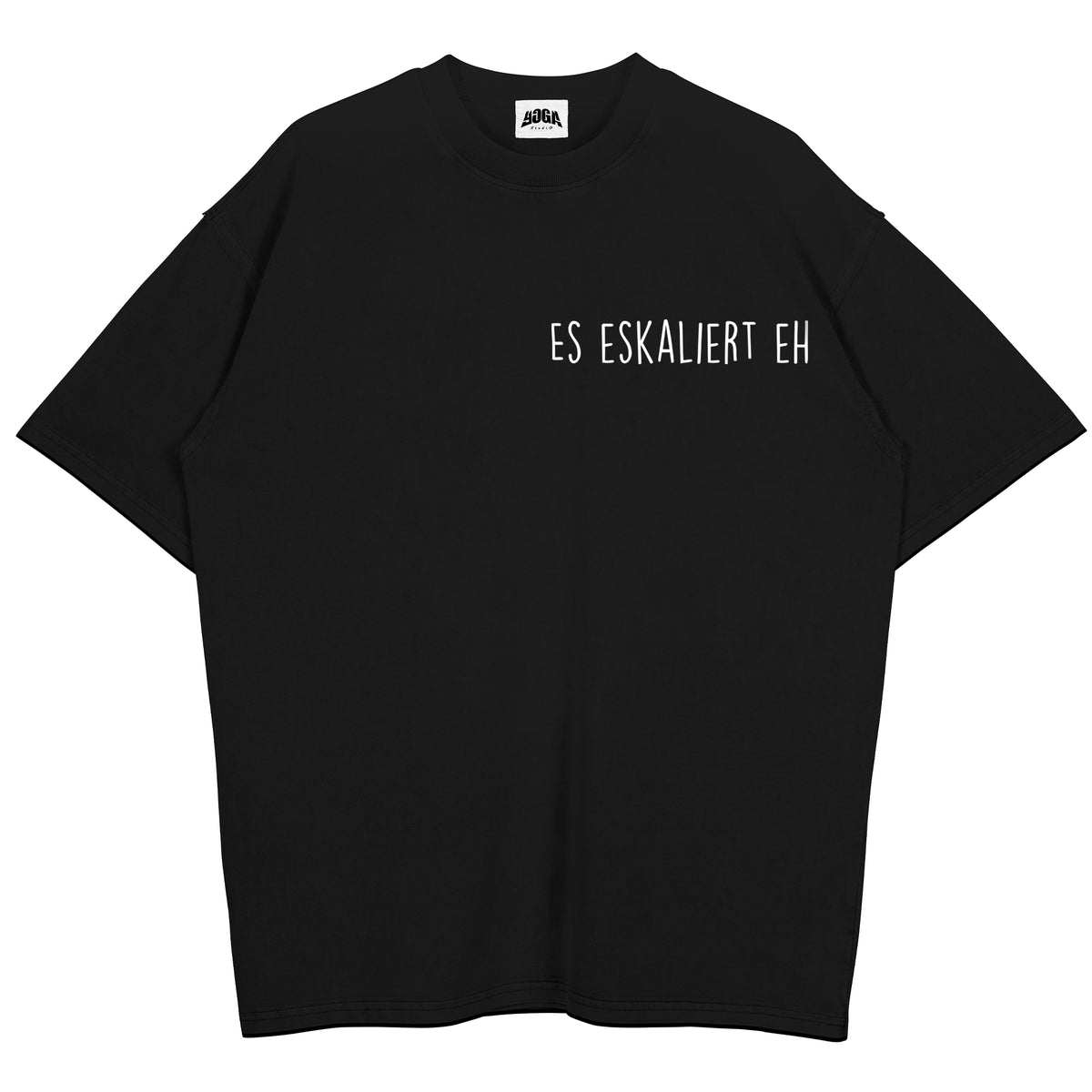 Oversized Shirt mit Spruch „Es eskaliert eh“ für Erzieherinnen und Erzieher | Pädagogikkram