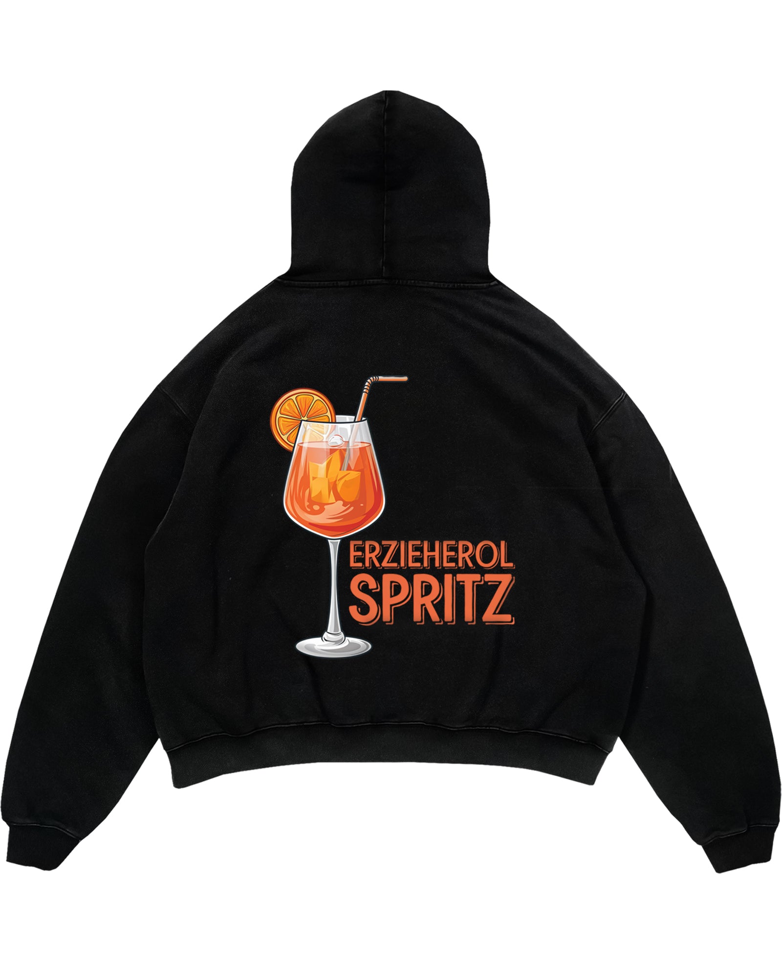 Erzieherol spritz Oversized (Backprint) Hoodie