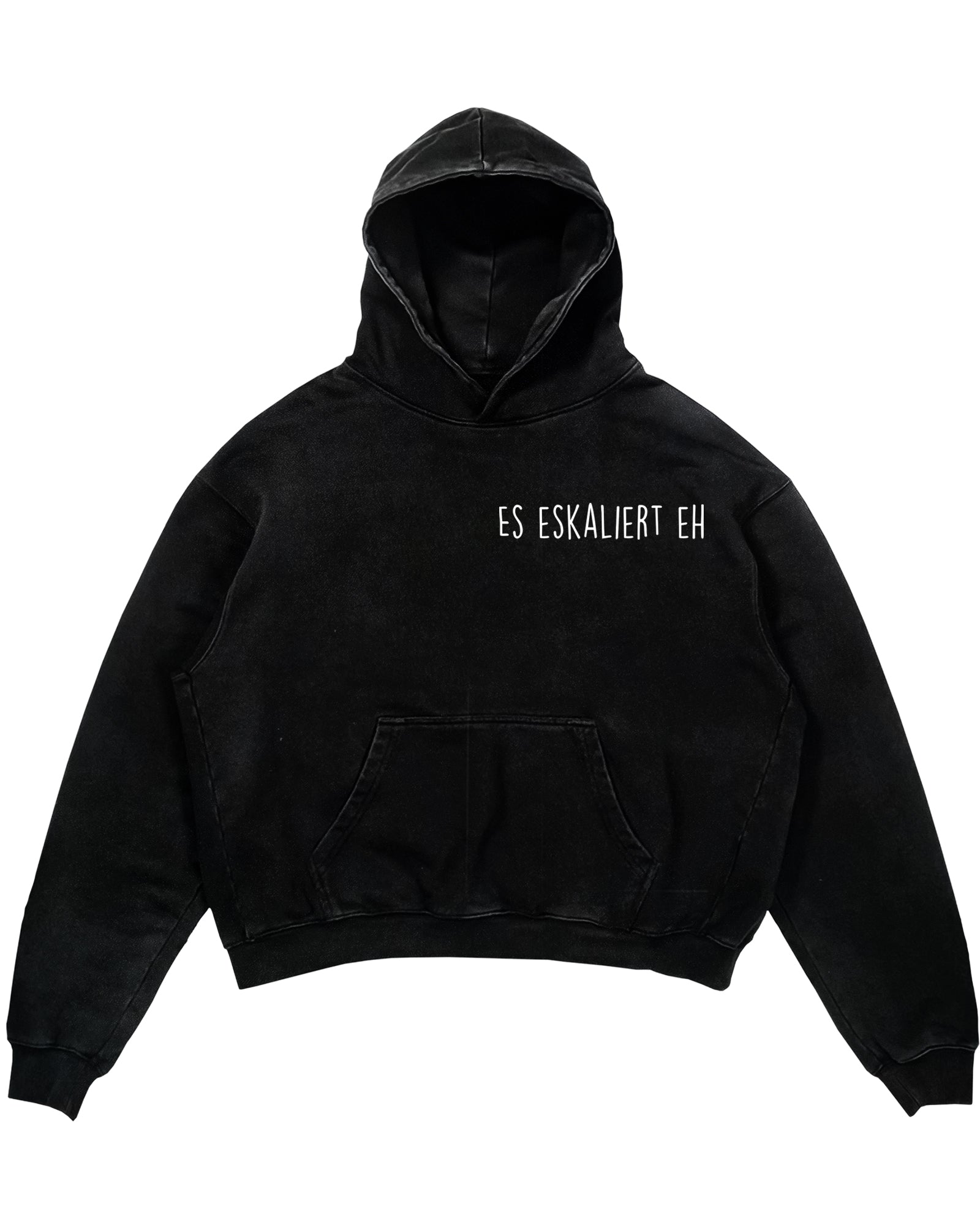 Es eskaliert eh Oversized Hoodie