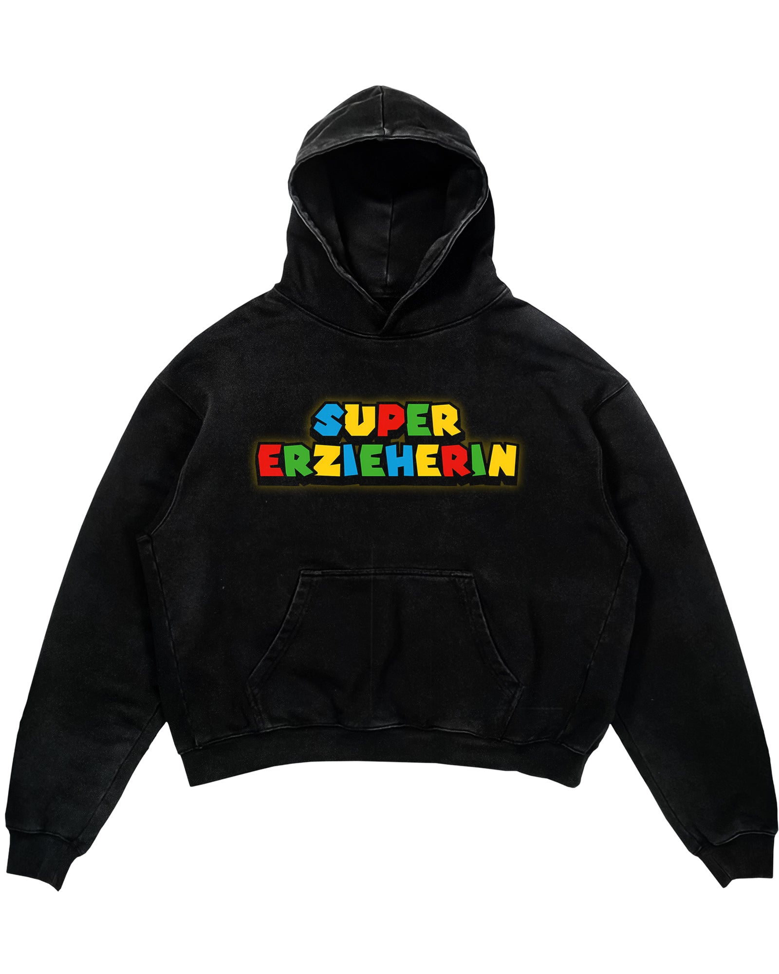 Super Erzieherin Oversized Hoodie