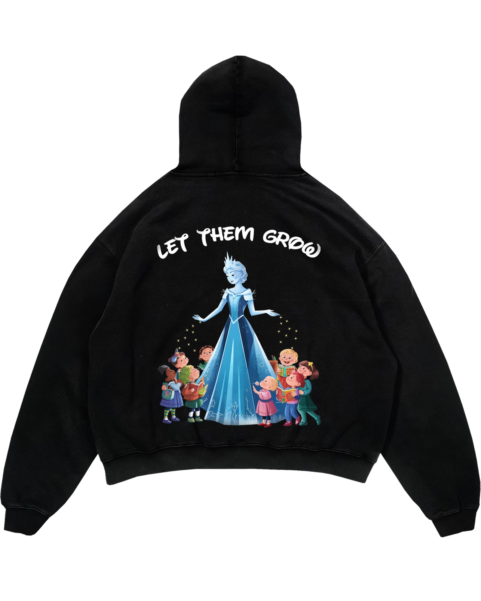Let them grow Oversized (Backprint) Hoodie