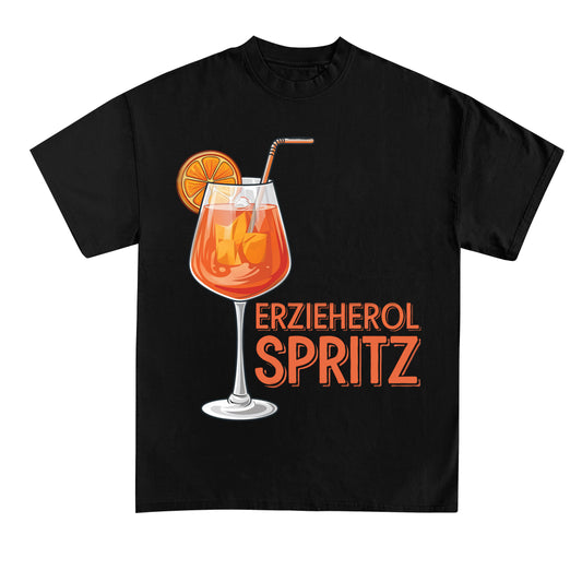 T-Shirt mit Spruch „Erzieherol Spritz“ für Erzieherinnen und Erzieher | Pädagogikkram