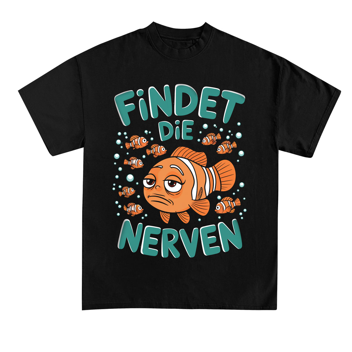 T-Shirt mit Spruch „Findet die Nerven“ für Erzieherinnen und Erzieher | Pädagogikkram
